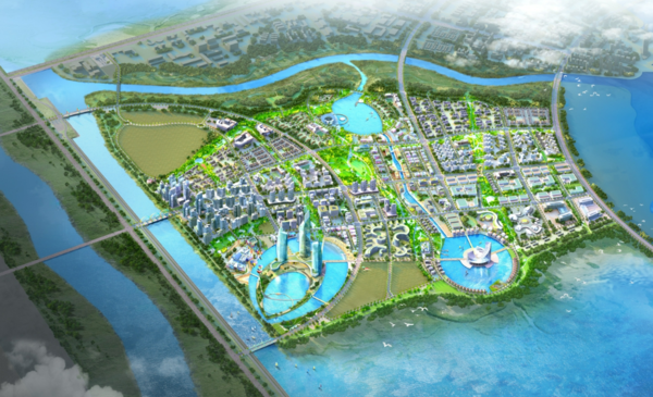  새만금 스마트 수변도시 조감도