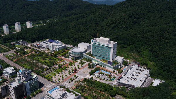 원주시청 외경 모습. 