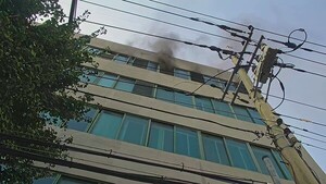 계양구 <b>작전동 병원</b> 건물 <b>화재</b>…117명 대피