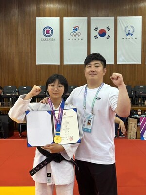 정선 사북초·중 유도부, 전국소년체전 메달 행진...3년 연속 금 - 뉴스 썸네일 이미지